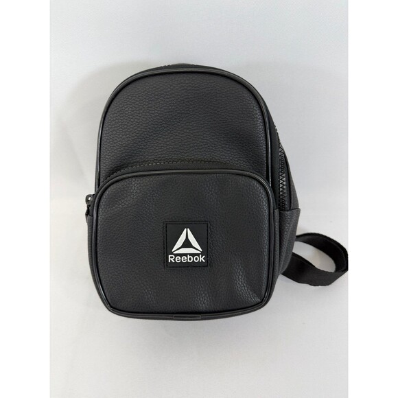 Reebok Classic Mini Backpack Black Adjustable Straps - Picture 1 of 5